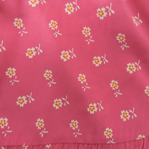 J Crew Re-Imagined Dress faux wrap pink floral - Picture 7 of 12